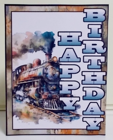 Shutter Surprise Vintage Trains by Pam Stubley