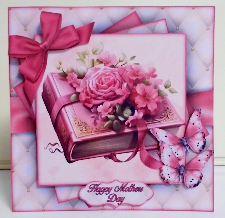 Books & Flowers Mini Kit 7X7 by Pam Stubley