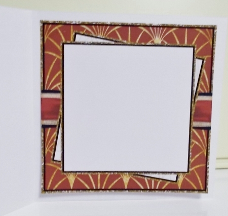 Art Deco in Red Insert by Pam Stubley