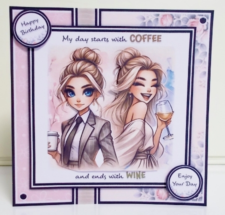 Coffee & Wine Mini Kit by Pam Stubley