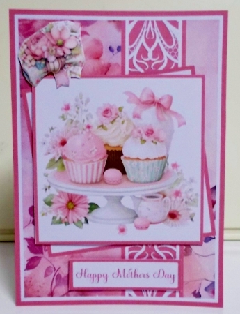 Floral Tea Party #1 Mini Kit 5x7 (4) by Pam Stubley