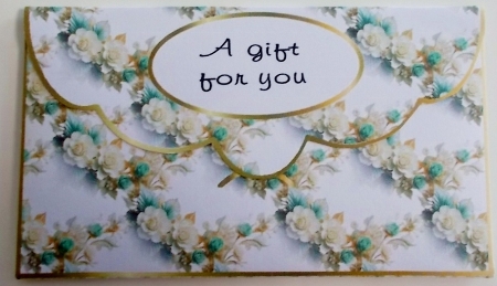 money wallet roses by Pam Stubley
