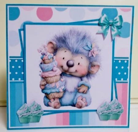 Whimsical Birthday Animals Mini Kit 7x7 (4) by Pam Stubley