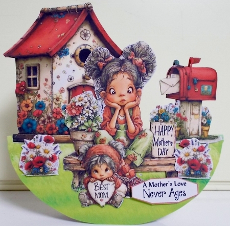 Whimsy Mothers Day 7 Rocker by Pam Stubley