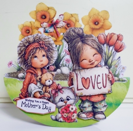 Whimsy Mothers Day 8 Rocker by Pam Stubley
