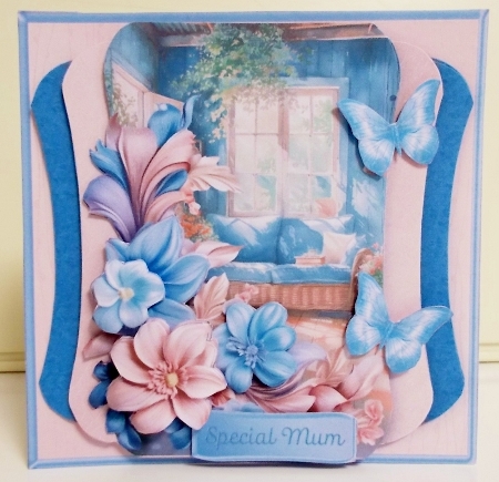 A Sunny Corner - Stacked Layers Card Mini Kit by Pam Stubley