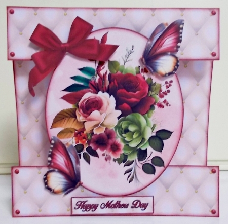 Flowers Cut-out Front Card Mini Kit 6 by Pam Stubley