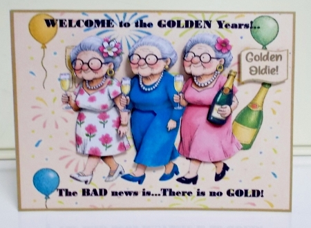 Golden years 7x5 by Pam Stubley