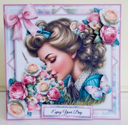 Take Time To Smell The Flowers Mini Page Kit  by Pam Stubley