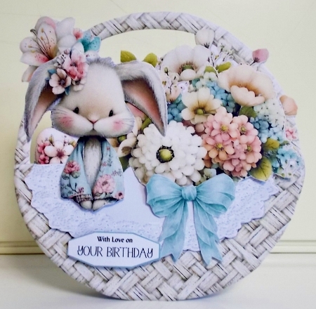 Sweet Easter Basket 1 Rocker by Pam Stubley