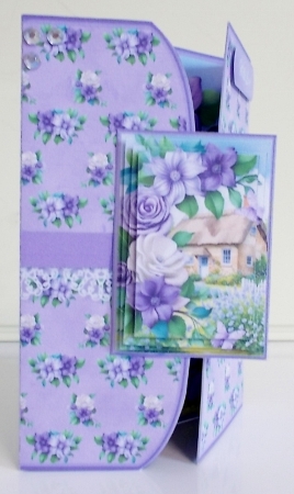 Country Cottage - Tuck-in Gatefold Card Mini Kit by Pam Stubley
