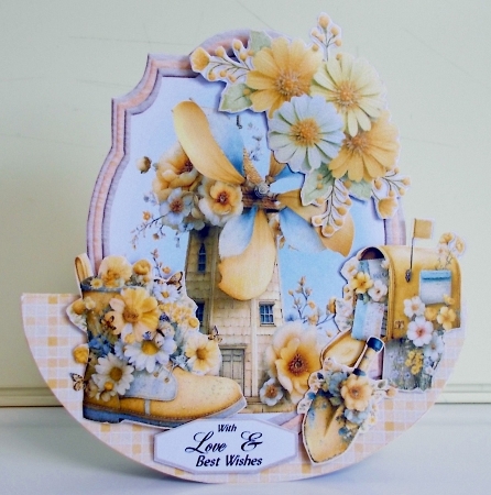 Sunny Easter 12 Rocker by Pam Stubley