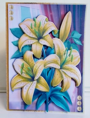 Floral Step by Step Lillies by Pam Stubley