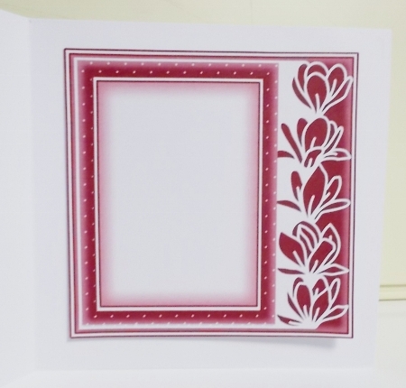 Lace Edged Magnolia Insert by Pam Stubley