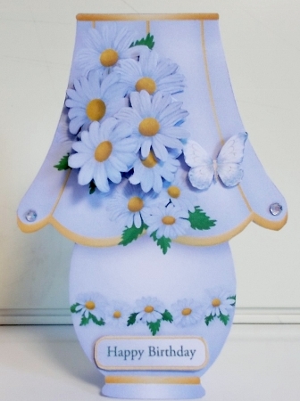 Daisies - Lamp Card Mini Kit by Pam Stubley