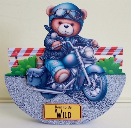 Biker Bears 1 Rocker by Pam Stubley