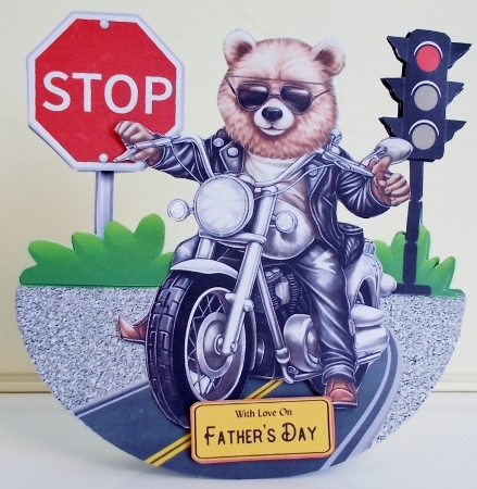 Biker Bears 2 Rocker by Pam Stubley