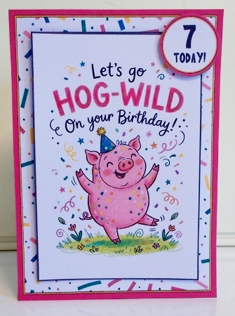Birthday Age Puns Card Fronts Kit-7 by Pam Stubley