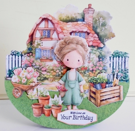 Gardening Delights 9 Rocker by Pam Stubley