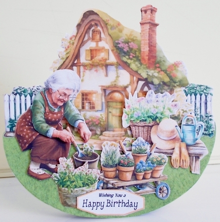 Gardening Delights 11 Rocker by Pam Stubley