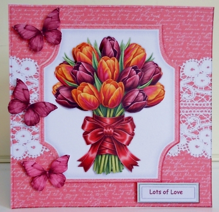 Tulips from Holland   8x8 Mini Kit by Pam Stubley