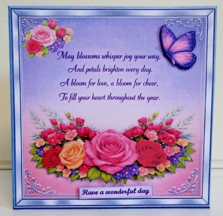 A bloom for love 7x7 by Pam Stubley