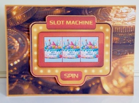 3D Pop-up Casino Winner Birthday Card Mini Kit by Pam Stubley