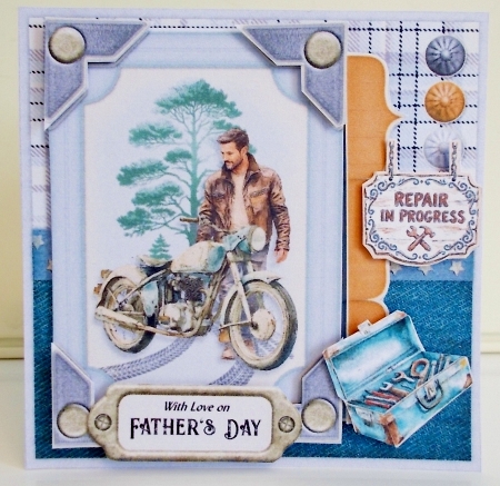 Best Dad 6 6x6 by Pam Stubley