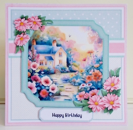 Country Cottage Garden by Pam Stubley