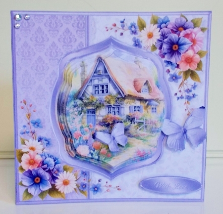Summer Garden - Pyramid Card Mini Kit by Pam Stubley