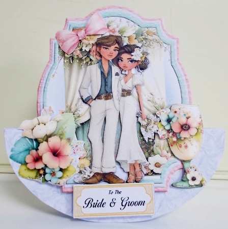 Just Married 5 Rocker by Pam Stubley