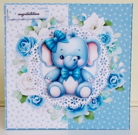 Cute baby Boy Mini Kit by Pam Stubley