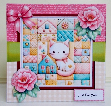 Patchwork Kitten by Pam Stubley