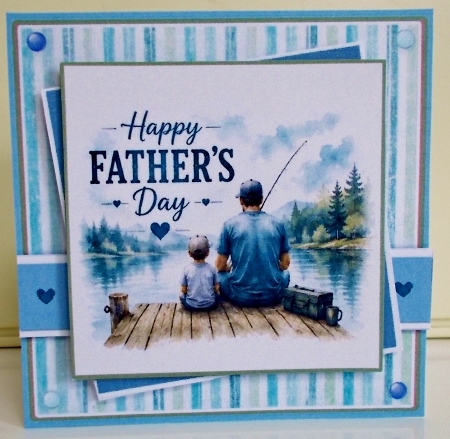 Fathers Day Fishing by Pam Stubley