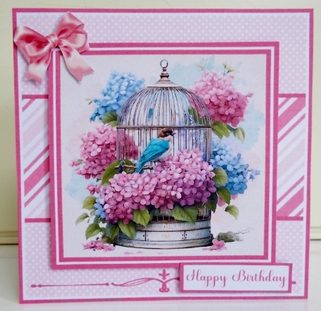 Floral Birdcage Mini Kit 7x7 (5) by Pam Stubley