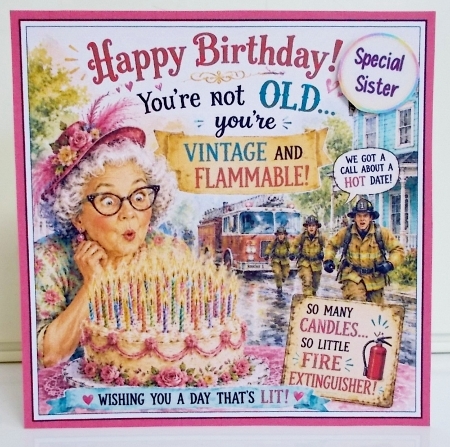 Another Year Older 5x7-7x7 Card Front Kit-2 by Pam Stubley