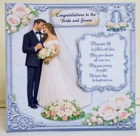 Two hearts entwined 6x6 by Pam Stubley