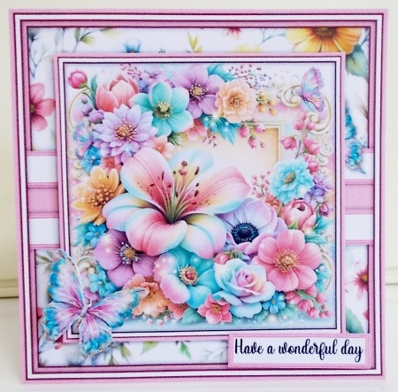 Summer Flowers 1 - Mini Kit 6x6 by Pam Stubley