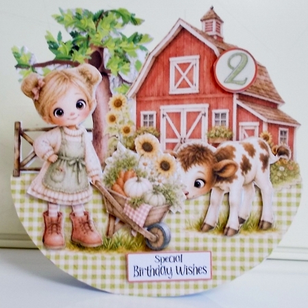 Farm Fun 1 6x6 by Pam Stubley