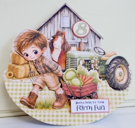 Farm Fun 3 6x6 by Pam Stubley