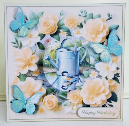 Little Bird - Flower Frame Card Mini Kit by Pam Stubley