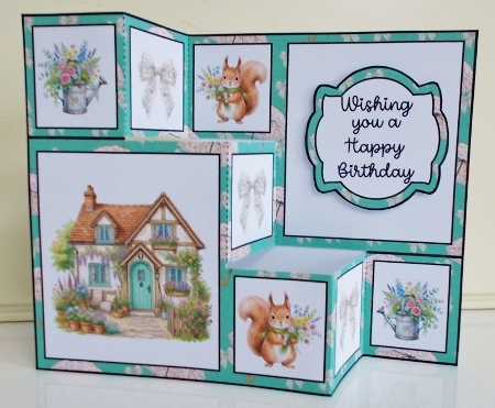 Squirrel Cottage Three Step Mini Kit by Pam Stubley