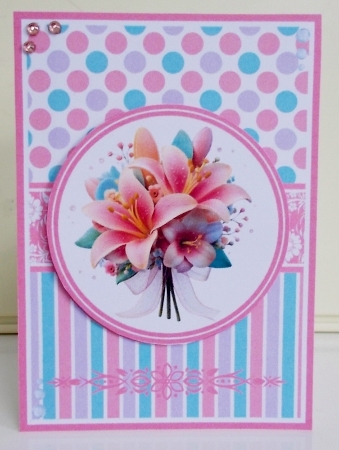 Beautiful Bouquet #2 Mini Kit 5x7 (3) by Pam Stubley