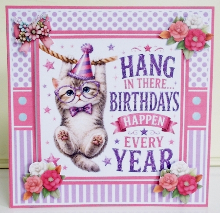 Pawsome Birthday Mini Kit 7x7 (5) by Pam Stubley