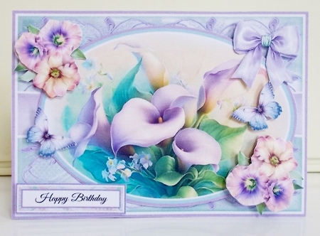 Pastel Blooms 3 Mini Page Kit by Pam Stubley