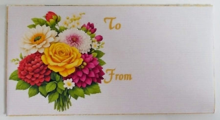 Joyful blooms Money envelope and tags Featured Gallery Photo