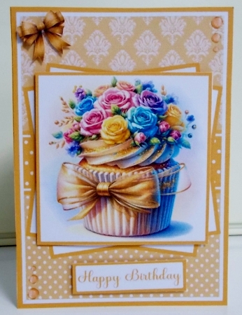 Birthday Cupcakes #3 Mini Kit 5x7 (3) by Pam Stubley