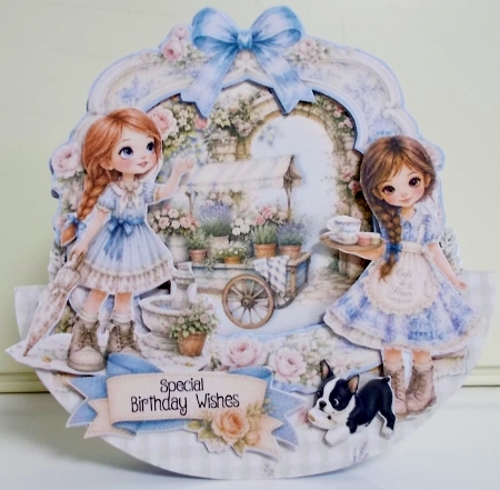 A Little Cottage Garden 5 Rocker by Pam Stubley