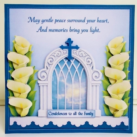 May gentle peace surround your heart by Pam Stubley