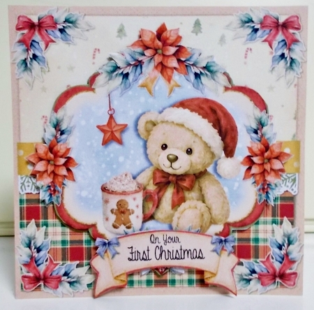 Christmas Baby 9 6x6 by Pam Stubley